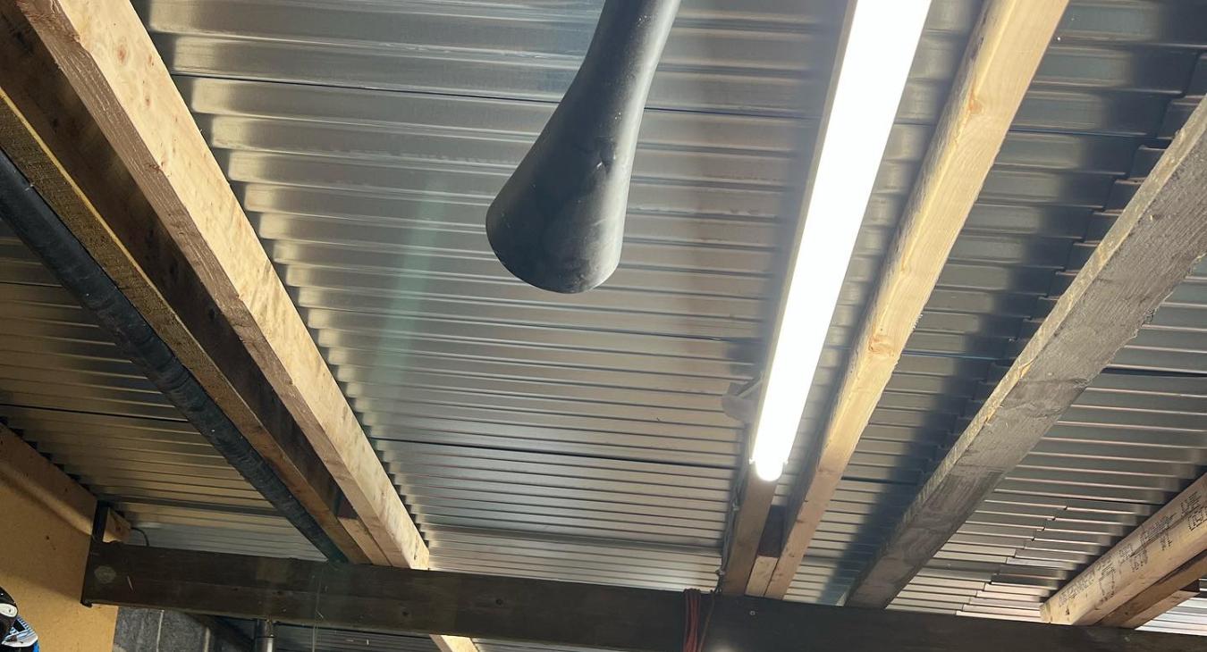 N Brown Electrical Belfast - garage lighting upgrade